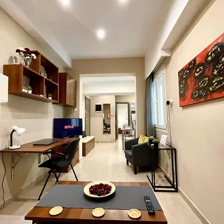 公寓 Elegant, Modern & Quiet Flat, Location 塞萨洛尼基